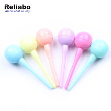 Label Round Ball Shape Multicolor Highlighter Pen